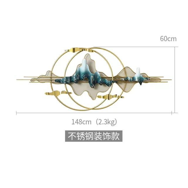 Living Room Iron Wall Decoration