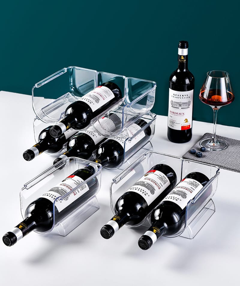3 in 1 Wine Bottle Rack Glass Holder / Bottle Holder