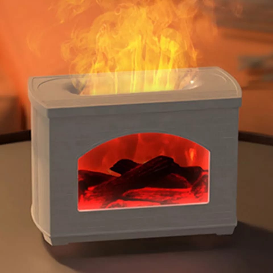 High Quality 3D Fireplace Aromatherapy Diffuser cool Mist Humidifier.