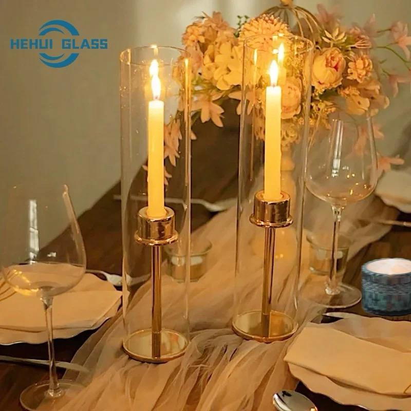 Modern creative clear glass vase.(1 pc)