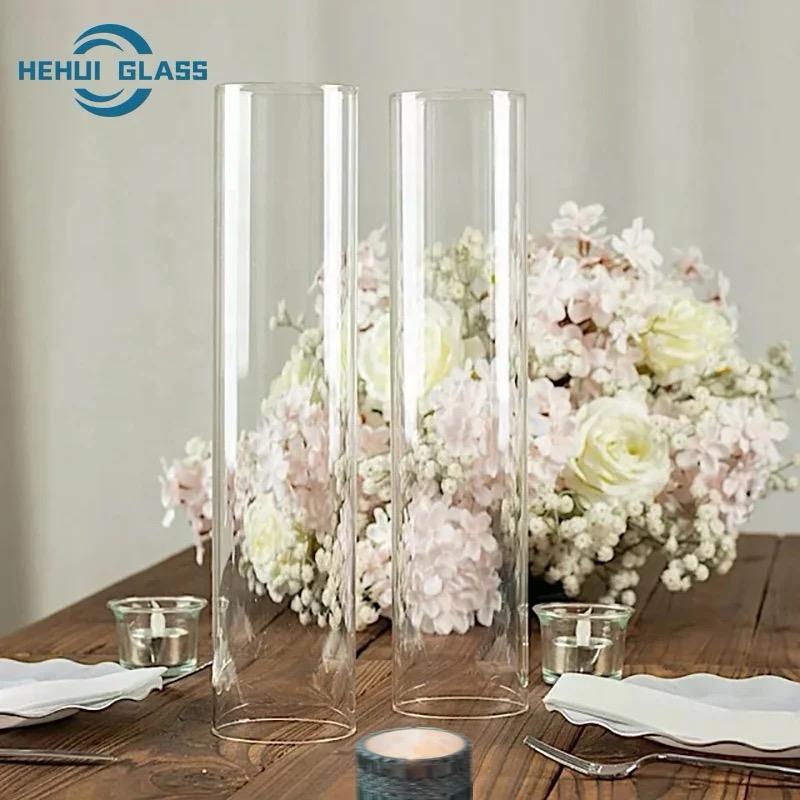 Modern creative clear glass vase.(1 pc)