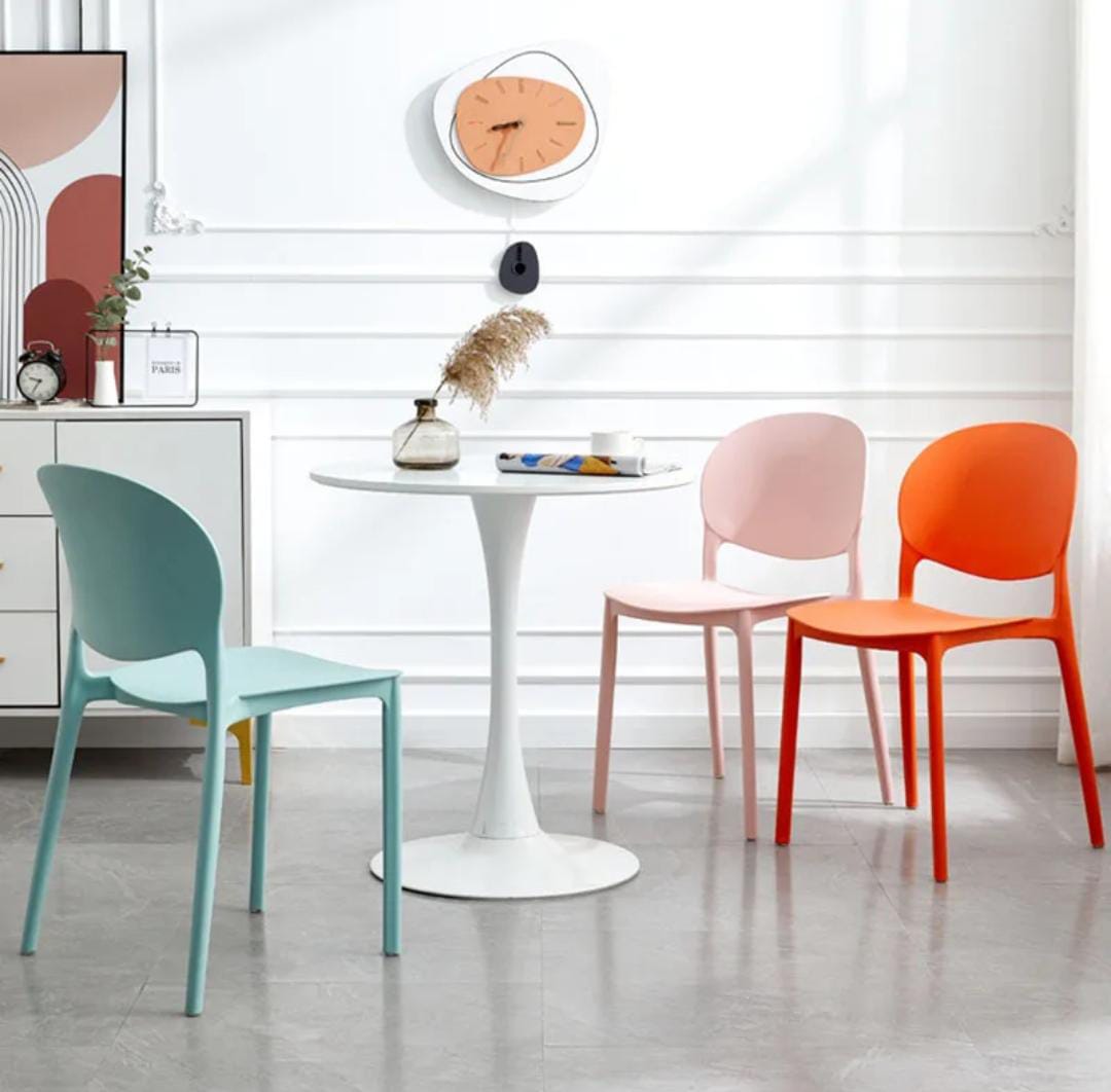 Plastic Stackable multiple Area use Chairs