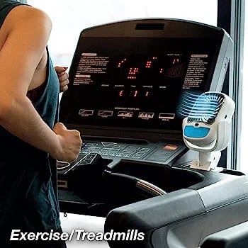 Rechargeable desktop fan