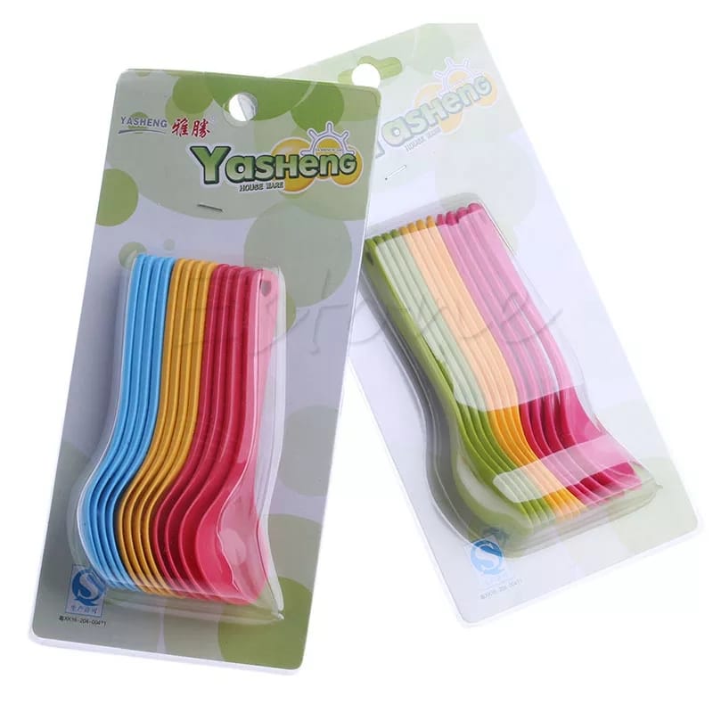 Yasheng Plastic table spoon 12pcs