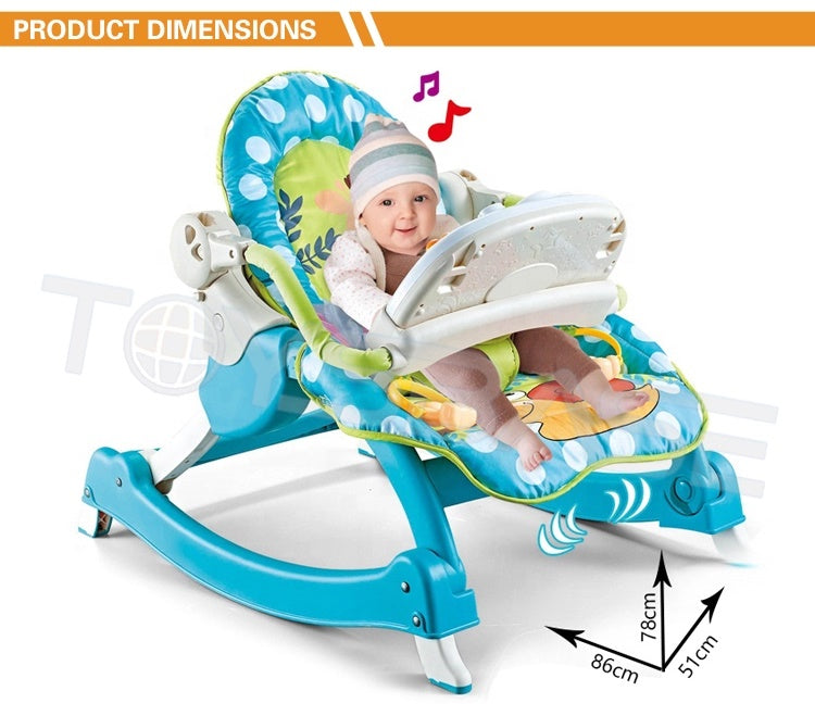 Multifunctional baby rocker