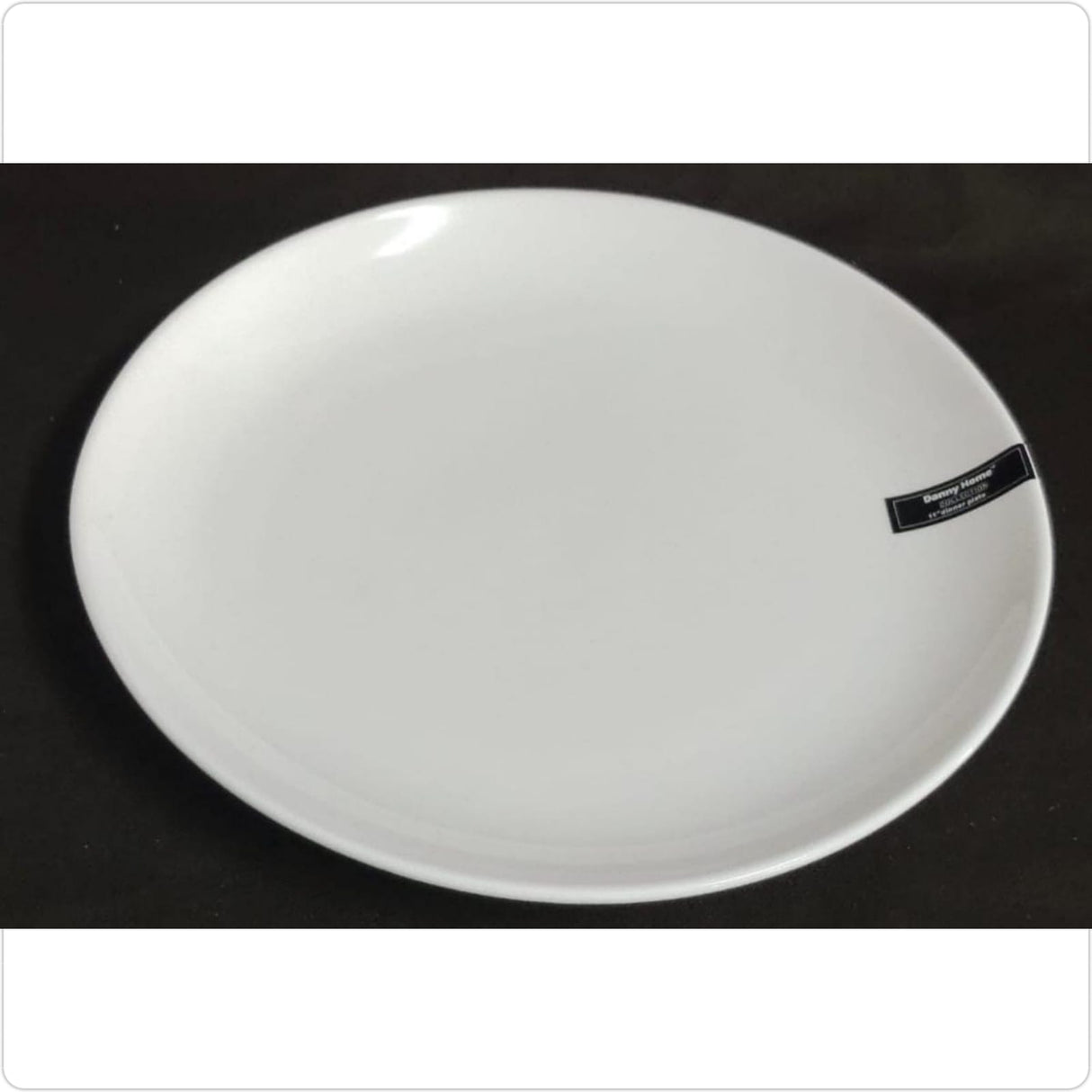 Fine porcelain dinner plate