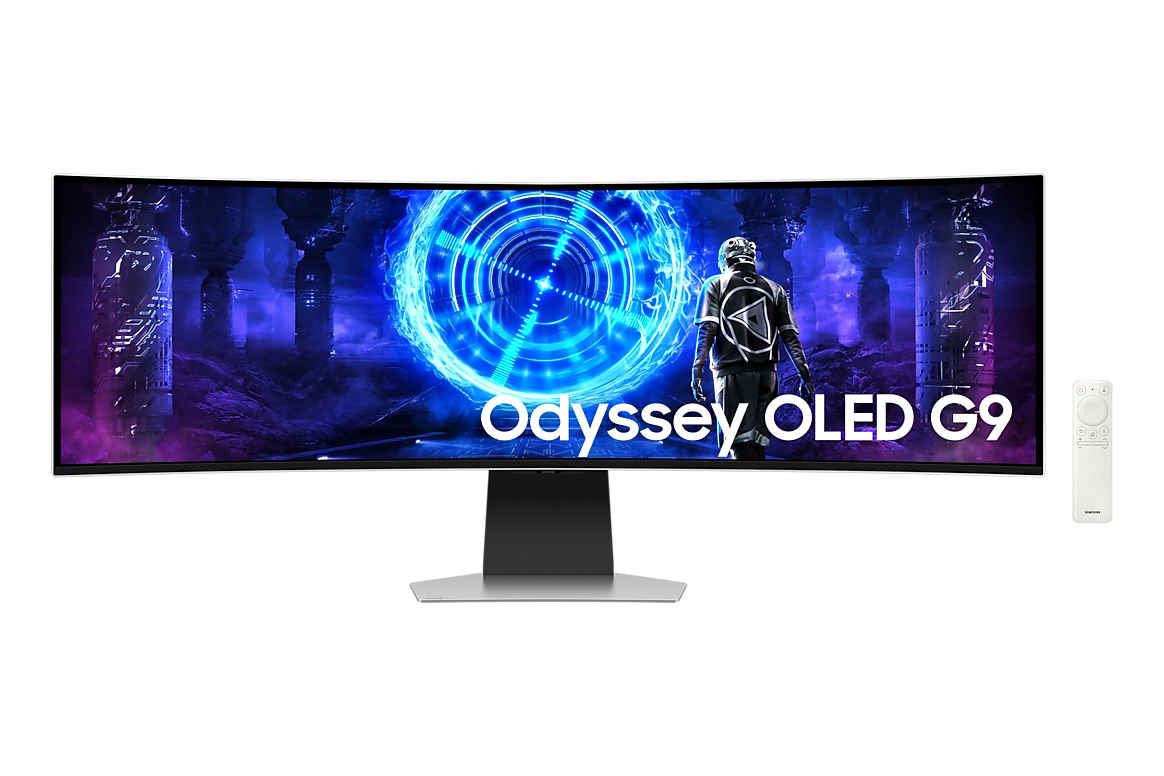 Samsung 49 inch Odyssey OLED G9 G95SD front
