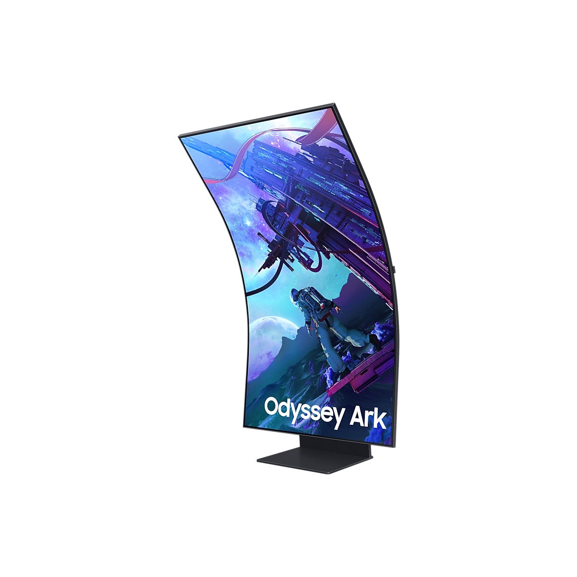 Samsung 55 Inch Odyssey Ark 2nd Gen (G97NC) Curved Gaming Screen | 4K Quantum Mini LED, 165Hz, Cockpit Mode, Multi View, 60W Sound