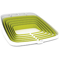 Joseph Joseph Arena self-draining dish rack measuring 43.8cm.