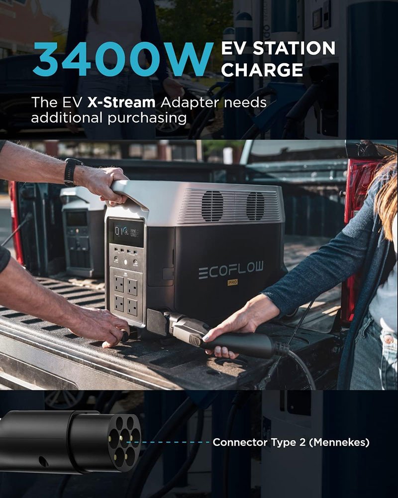 EcoFlow DELTA Pro Portable Power Station 3600Wh 3600W Kenya