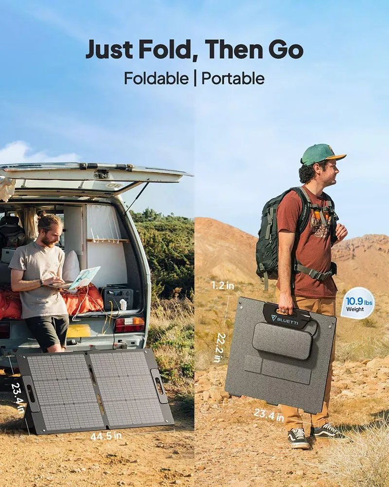 BLUETTI PV100 100W Portable Solar Panel Foldable Kenya