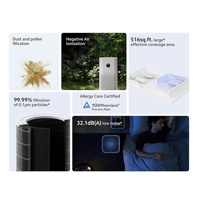 Xiaomi Smart Air Purifier 4 HEPA Air Cleaner 48m² Kenya