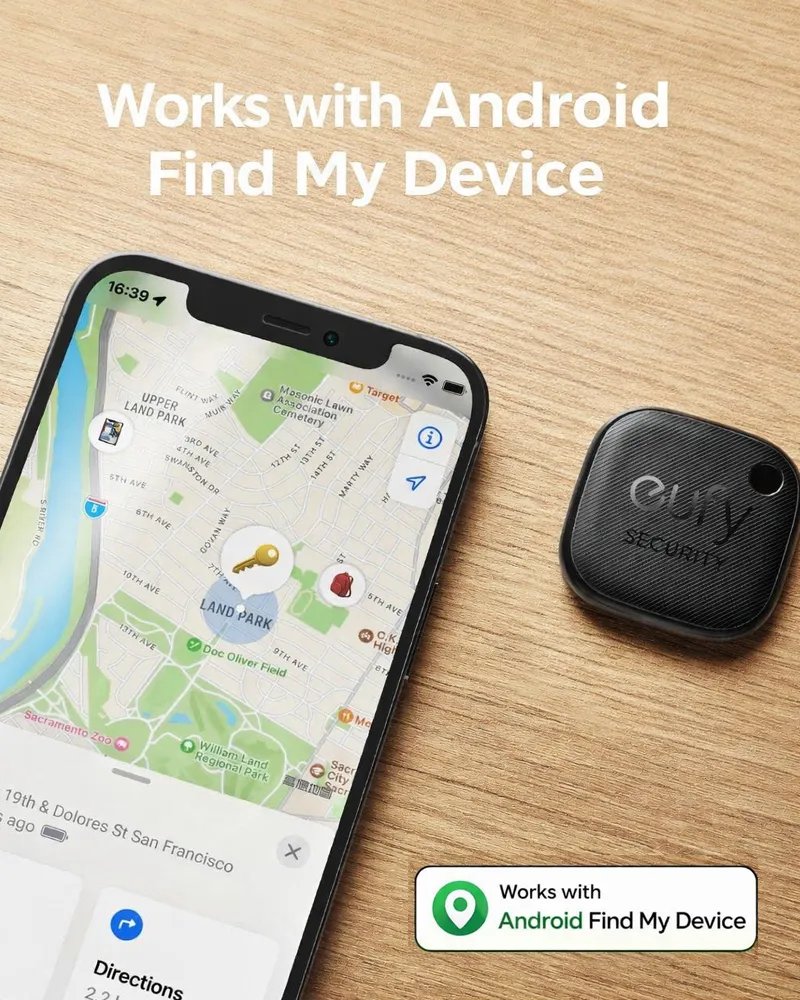 Eufy Security SmartTrack Link – Smart Tracker & Bluetooth Finder for Android, Keys, Bags & Valuables