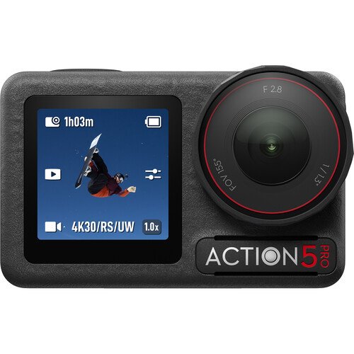 DJI Osmo Action 5 Pro Standard Combo – 40MP 4K120 Action Camera, 4Hr Battery, OLED Screens, IP68 Waterproof