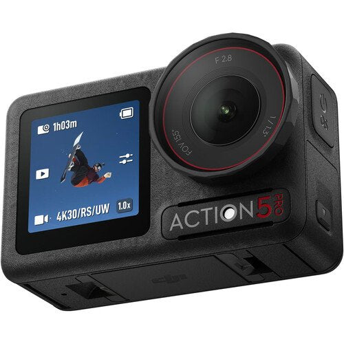 DJI Osmo Action 5 Pro Standard Combo – 40MP 4K120 Action Camera, 4Hr Battery, OLED Screens, IP68 Waterproof