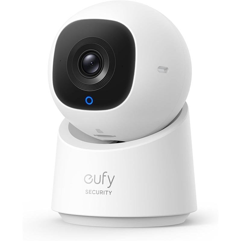 Eufy Indoor Cam C220 2K 360° Pan & Tilt Security Camera – AI Human Detection, Privacy Mode, No Monthly Fee