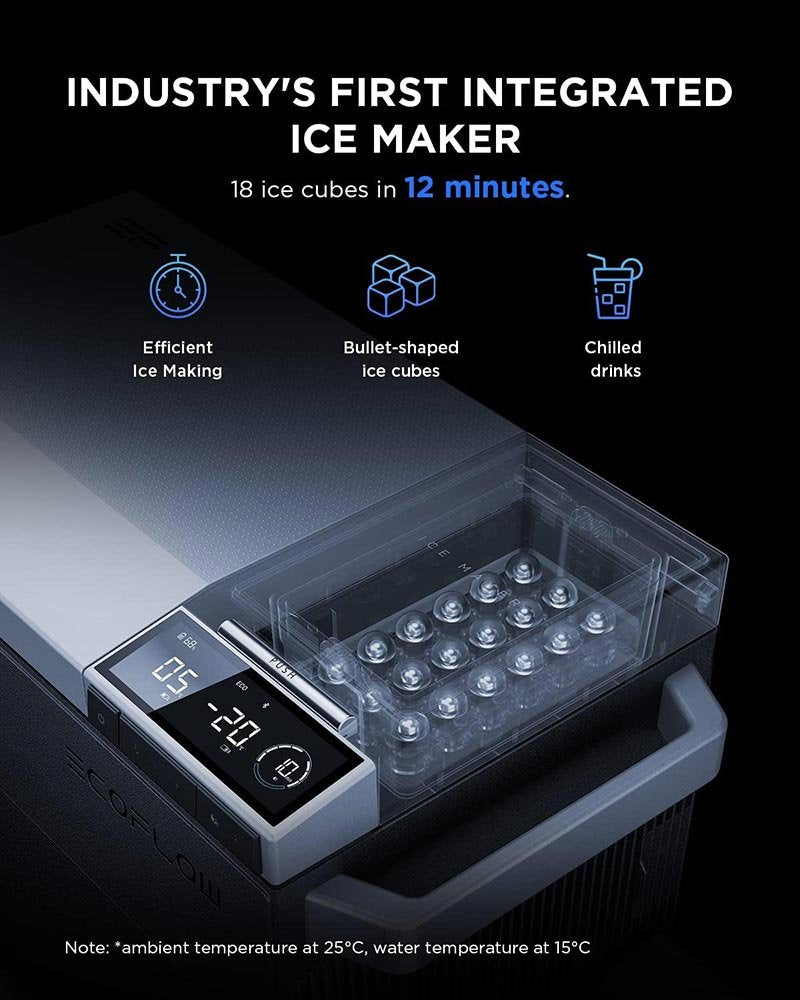 EcoFlow GLACIER 38L Portable Fridge Freezer & Ice Maker Kenya