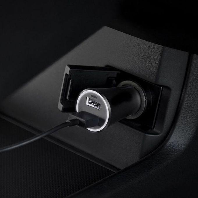 Xiaomi 37W Dual Port Car Charger Kenya | 27W Fast Charging Car Charger, Dual USB High Speed Car Phone Charger, LED Ring Indicator, Compatible All Phones, Xiaomi Car Charger Kenya