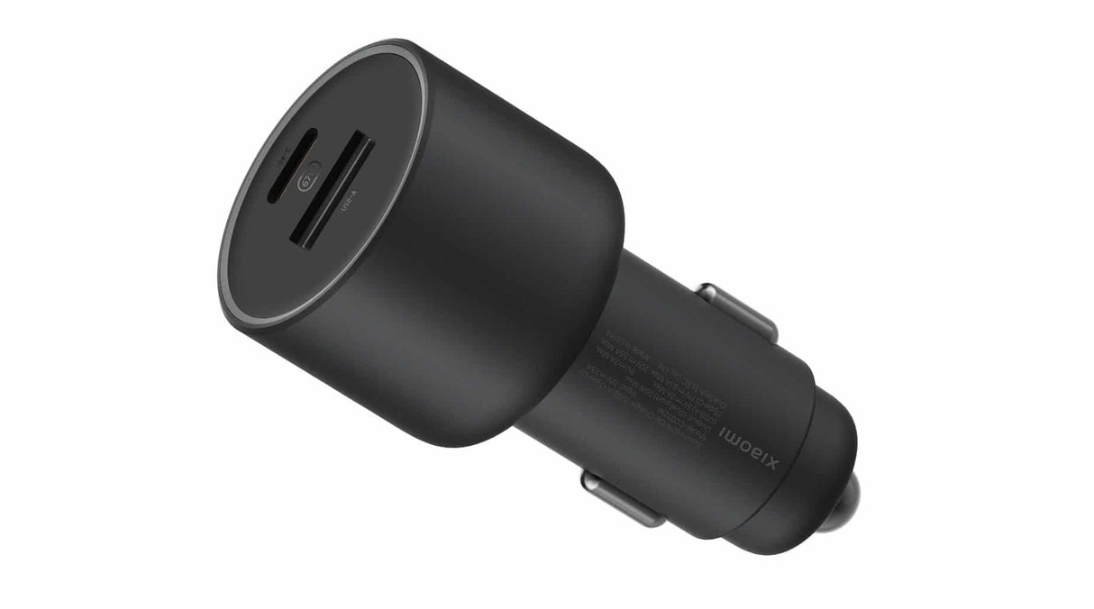 Xiaomi 67W USB-A & Type-C Car Charger Kenya | Super Fast Flash Charge Dual Port Car Charger, 18W USB-A & 67W Type-C Car Phone Charger, Compatible All Phones & Laptops, Xiaomi Car Charger Kenya