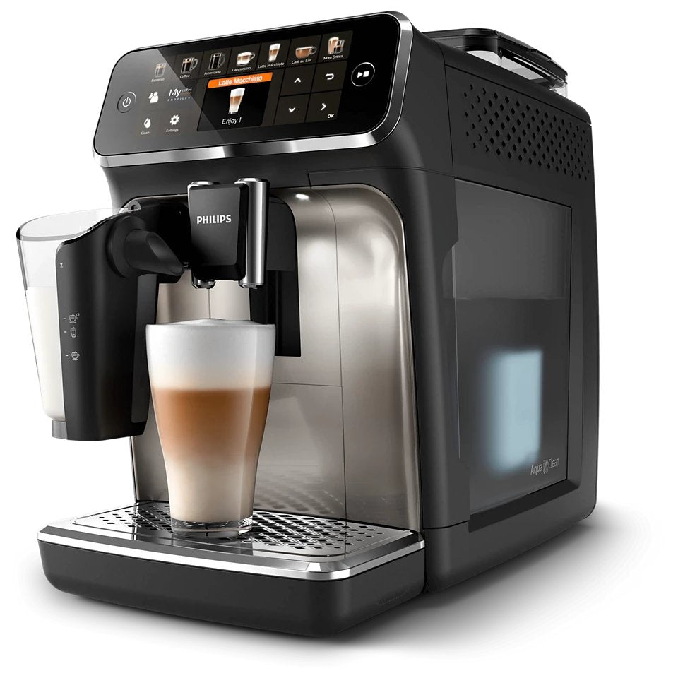 Philips 5400 Series Fully Automatic Espresso Machine | LatteGo, 12 Beverages & AquaClean Filter