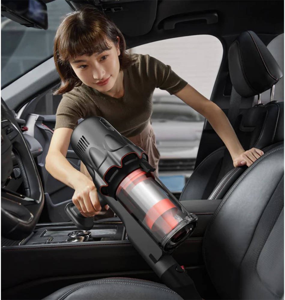Deerma Cordless Wet & Dry Vacuum Cleaner โ Portable Handheld Wireless Vacuum & Hoover for Wet Spills & Dry Messes, Home & Car