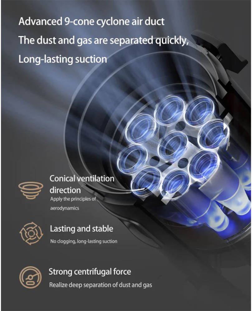 Deerma Cordless Wet & Dry Vacuum Cleaner โ Portable Handheld Wireless Vacuum & Hoover for Wet Spills & Dry Messes, Home & Car