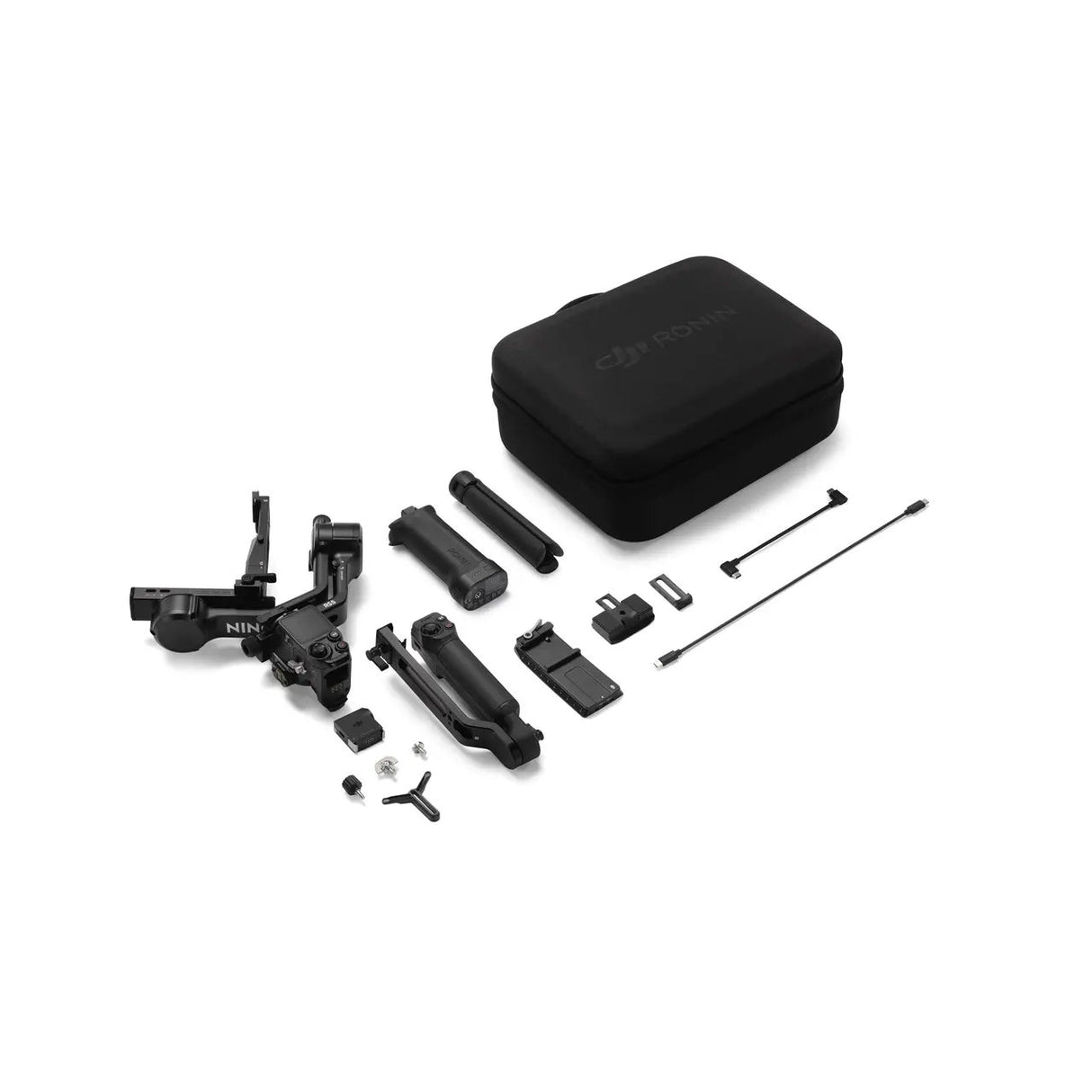 DJI RS 5 Combo Gimbal Stabiliser โ 3kg Payload, 5th-Gen Stabilisation, Intelligent Tracking Module, 14Hr Battery