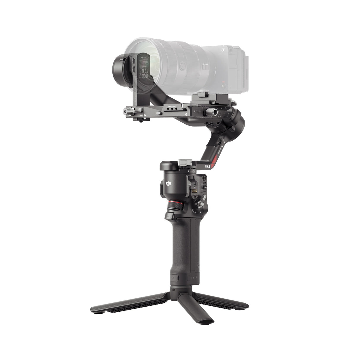 DJI RS 4 Gimbal Stabiliser – 3kg Payload, 3-Axis Camera Stabiliser, Native Vertical Shooting, OLED Touchscreen