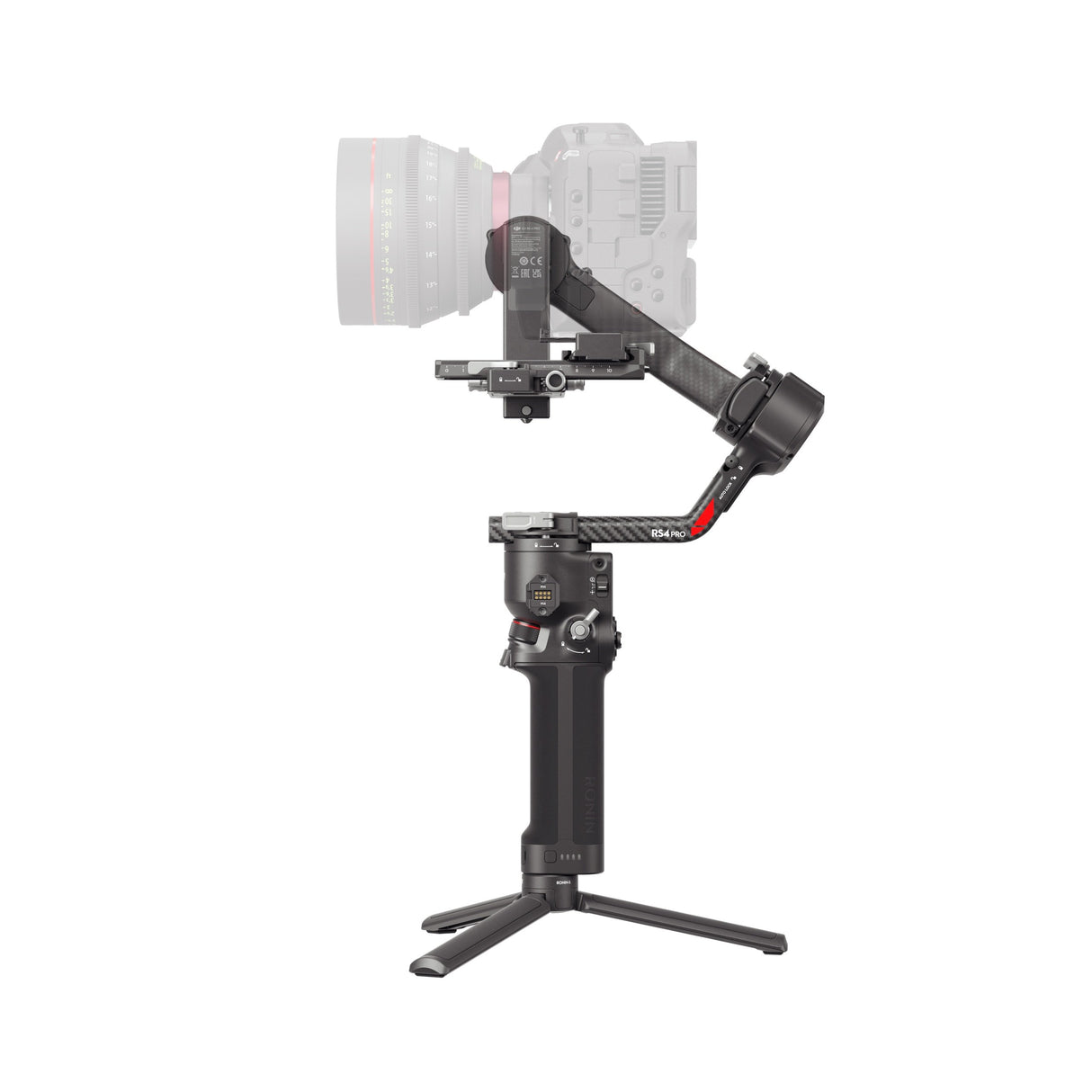 DJI RS 4 Pro Gimbal Stabiliser โ 4.5kg Payload, 3-Axis Camera Stabiliser, LiDAR Focus Ready, Cinema Rig