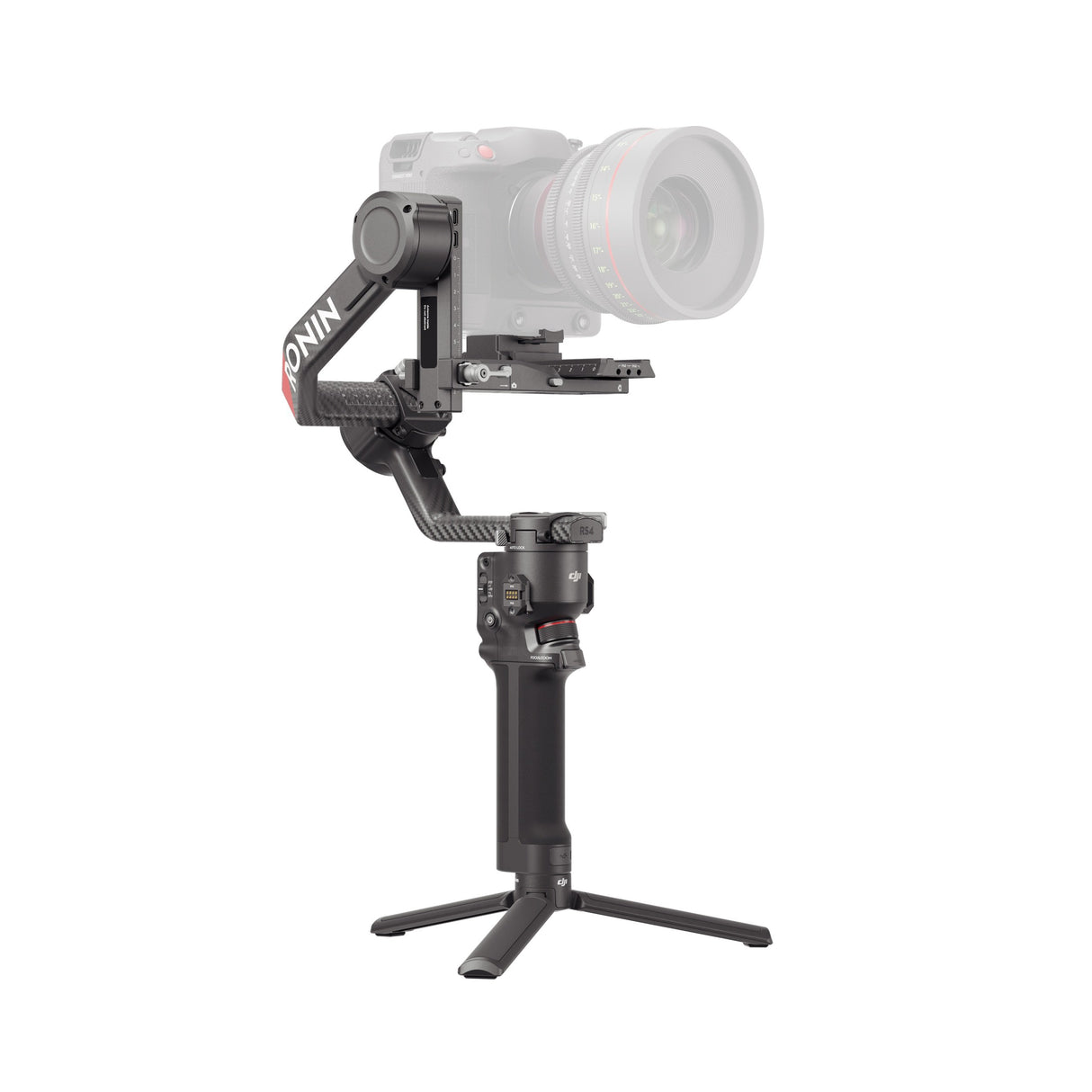 DJI RS 4 Pro Gimbal Stabiliser โ 4.5kg Payload, 3-Axis Camera Stabiliser, LiDAR Focus Ready, Cinema Rig