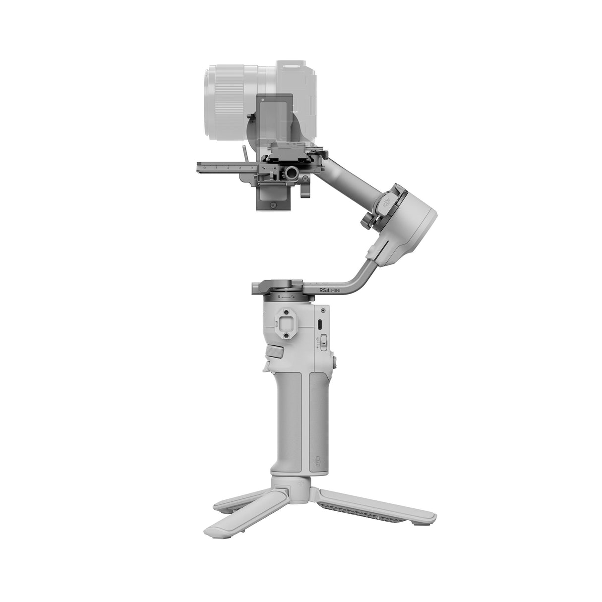 DJI RS 4 Mini Gimbal Stabiliser โ 2kg Payload, 3-Axis Camera Stabiliser for Mirrorless, Vertical Shooting