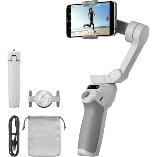DJI Osmo Mobile 8 Smartphone Gimbal โ 3-Axis Stabiliser, ActiveTrack 7.0, Fill Light, 360ยฐ Pan, 10Hr Battery