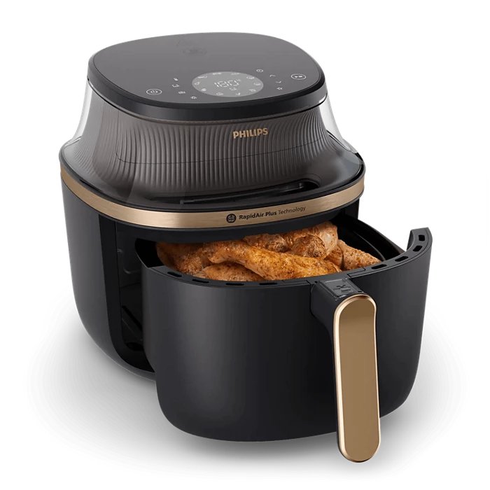 Philips 3000 Series Air Fryer 4.2L Airfryer - 1400W, 16 Functions, Touchscreen, Cooking Window, RapidAir Plus