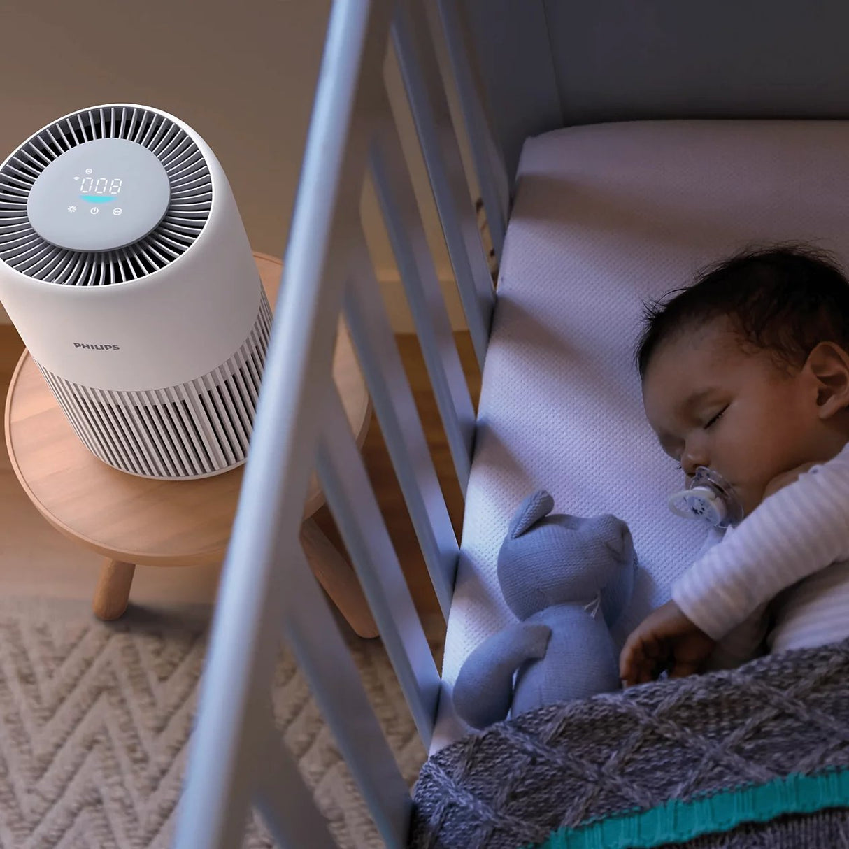 Philips PureProtect Mini 900 Series Air Purifier - HEPA Filtration, Cleans Rooms up to 65m2, Ultra-Quiet, Removes 99.97% of Particles