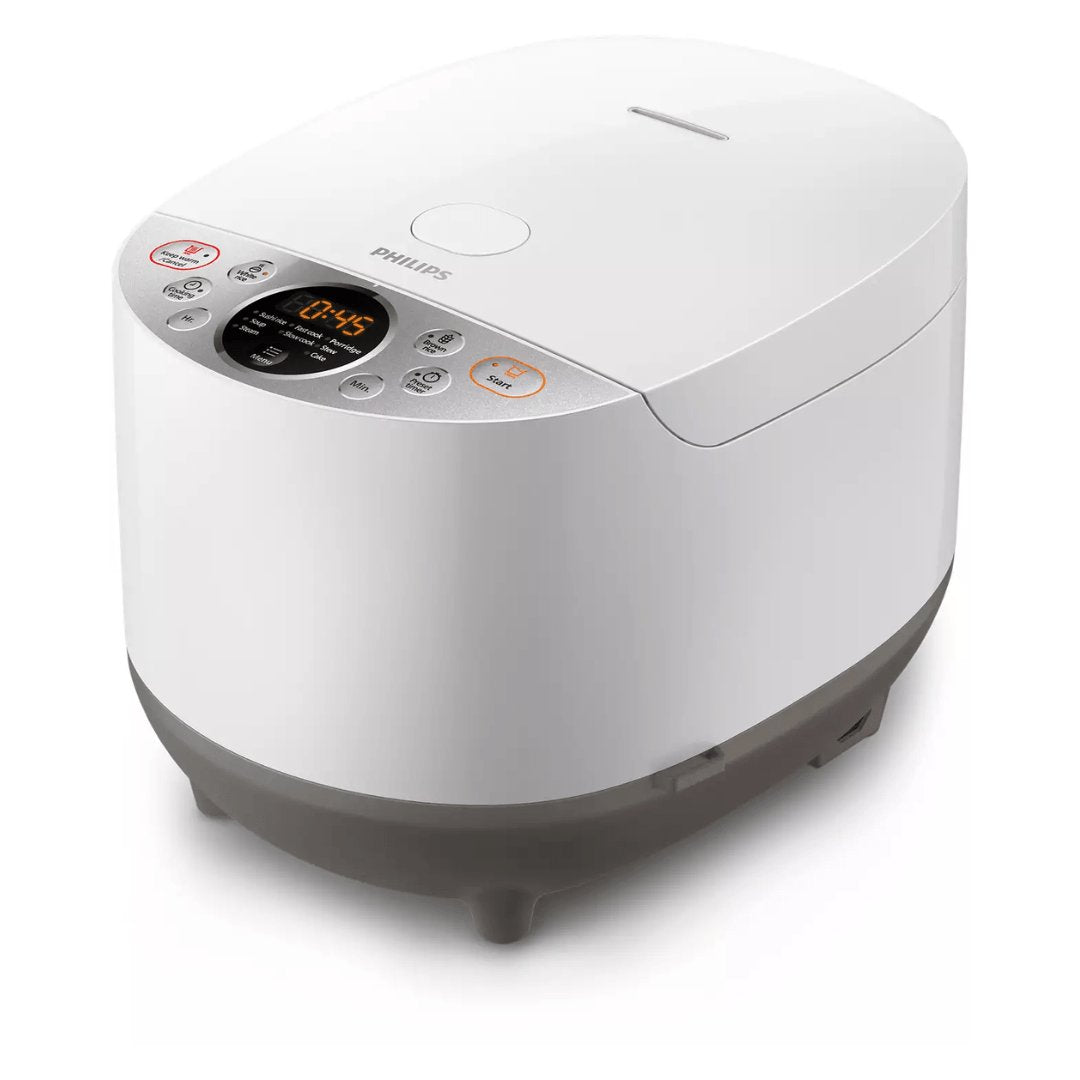 Philips Digital Rice Cooker 1.8L - Smart 3D Heating, 10 Cooking Menus, Keep Warm, Digital Display, Detachable Inner Lid