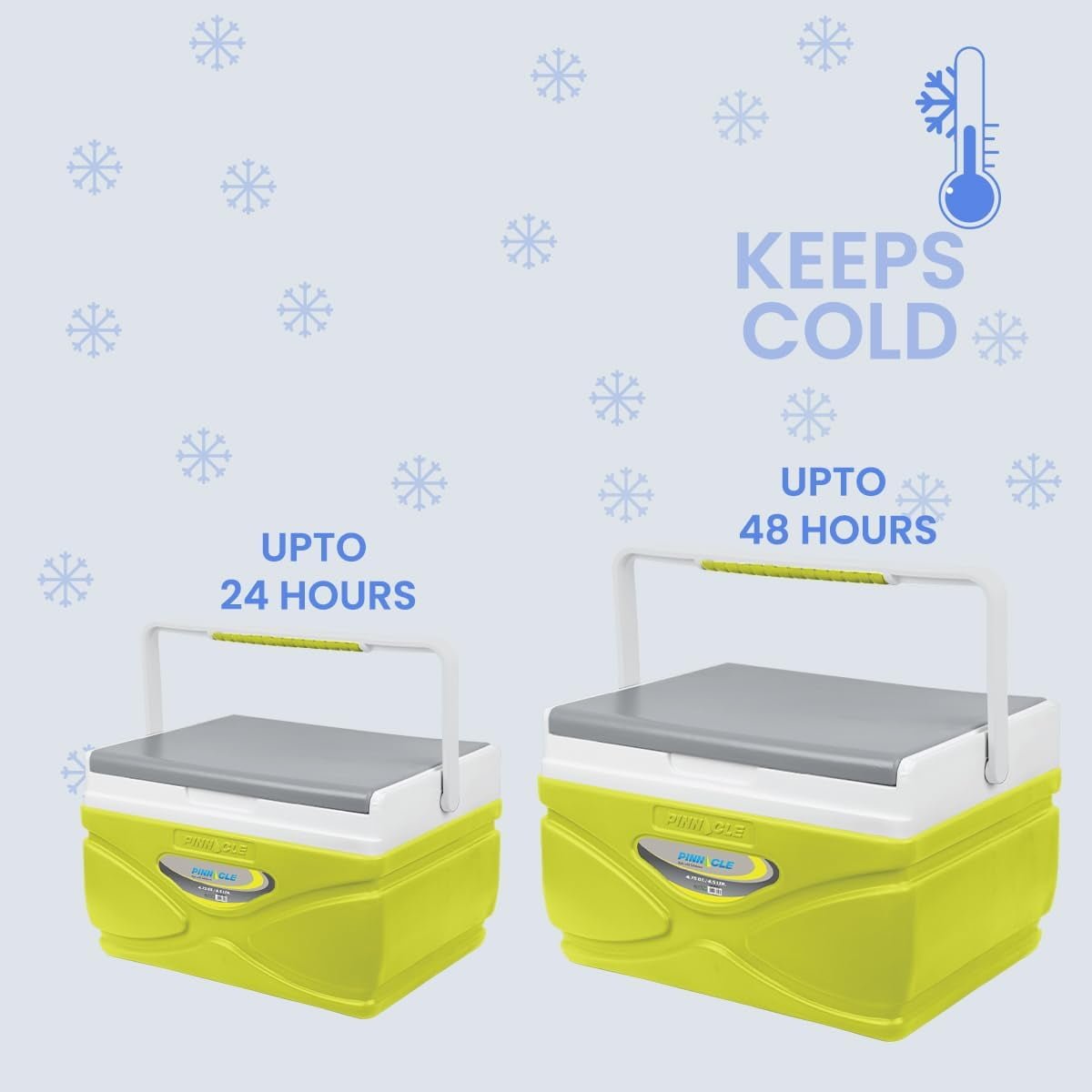 Pinnacle Cooler Box – Compact Insulated Ice Box (4.5L & 11L)