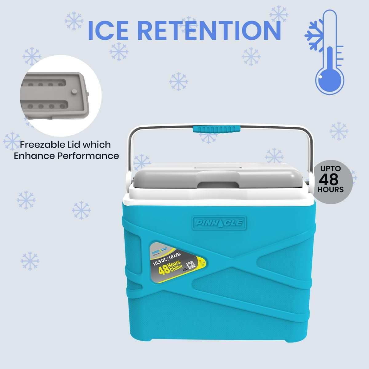 Pinnacle Pasco Cooler Box – Insulated Ice Box (10L & 30L)