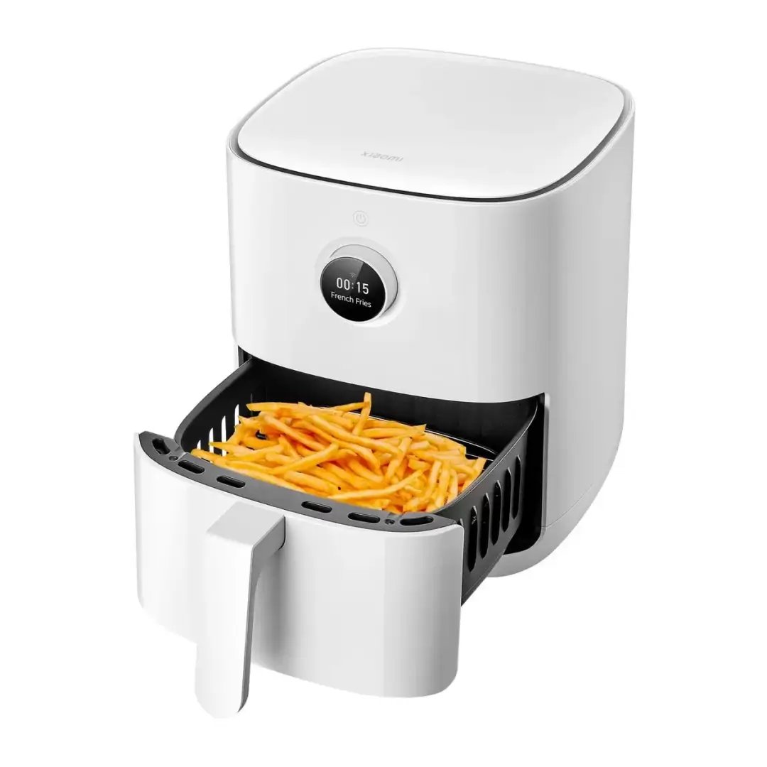Xiaomi Smart Air Fryer 4.5L White Kenya | Compact Oil-Free Air Fryer, Healthy Cooking Kitchen Appliance, App-Controlled Mi Home Air Fryer, Xiaomi Digital Air Fryer Kenya