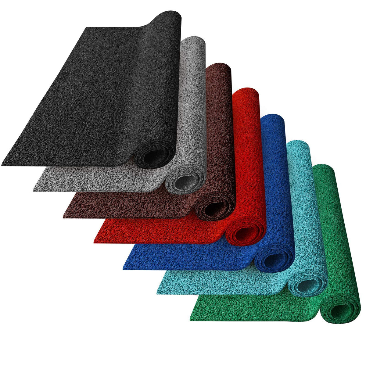 PVC Spaghetti Noodle Mat Roll | Waterproof Anti-Slip Outdoor Flooring (Per Square Metre)