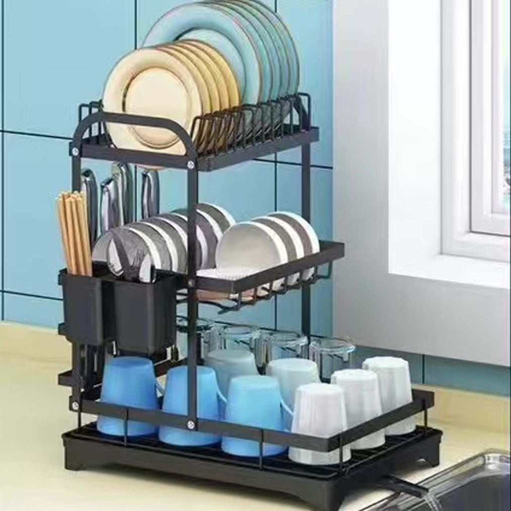 3 tier dish rack