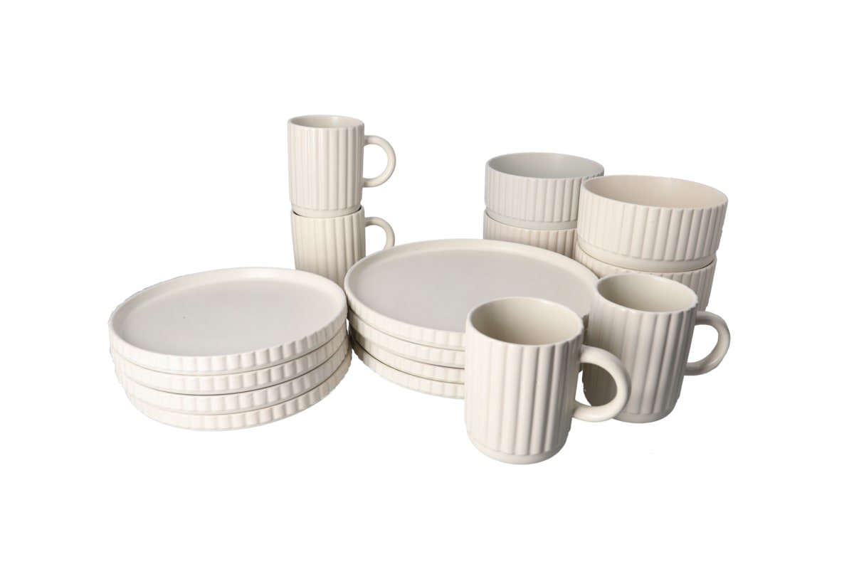 Danny Home Classic Ceramic Dinner Set 16pcs