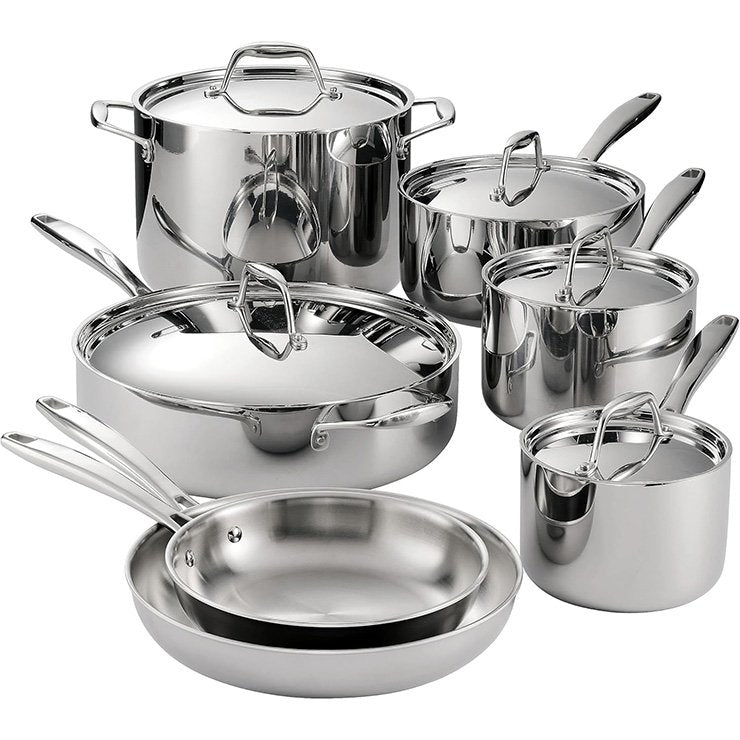 Triply Stainless Steel Cooking Pot & Saucepan –Cookware