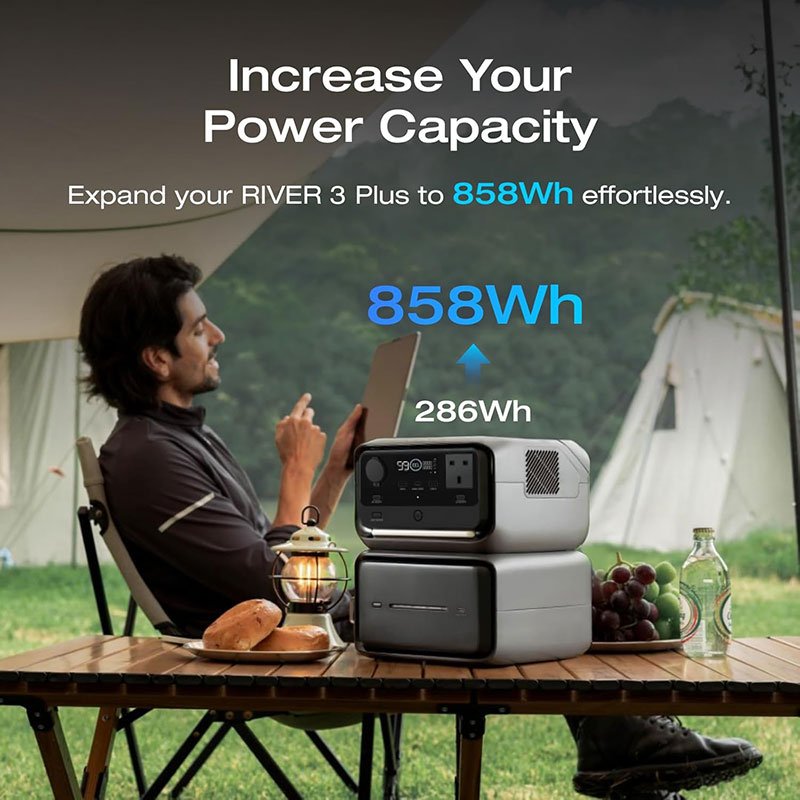 EcoFlow RIVER 3 Max Plus Portable Power Station 858Wh 600W UPS Kenya