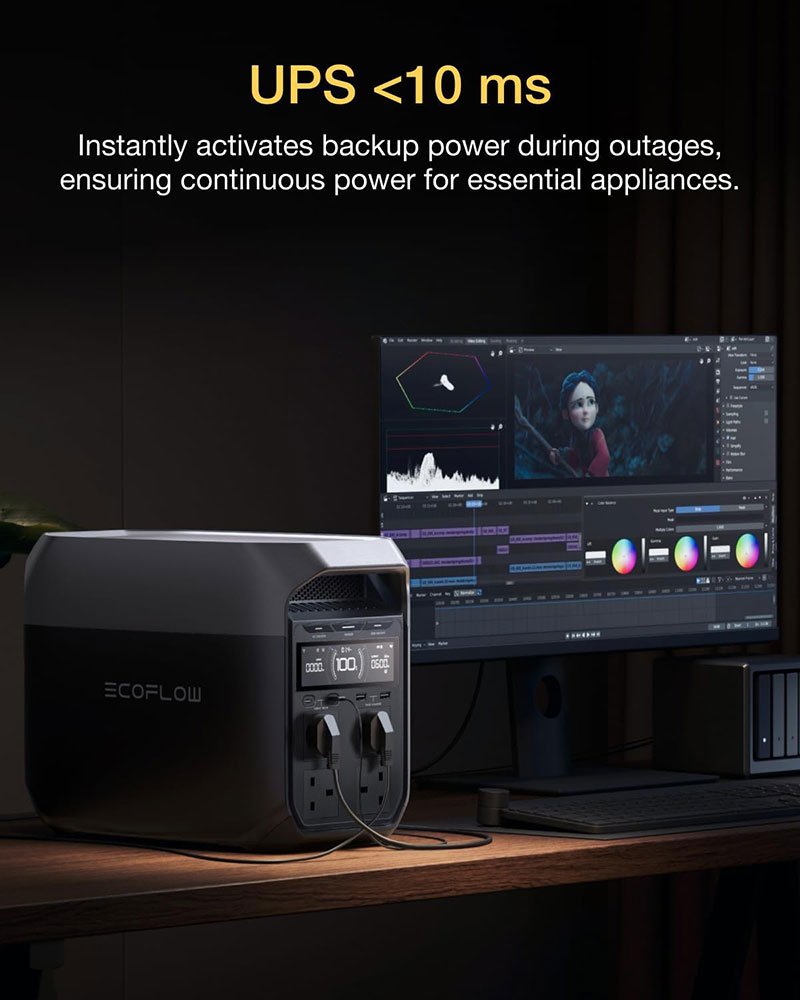 EcoFlow DELTA 3 Portable Power Station 1024Wh 1800W Kenya