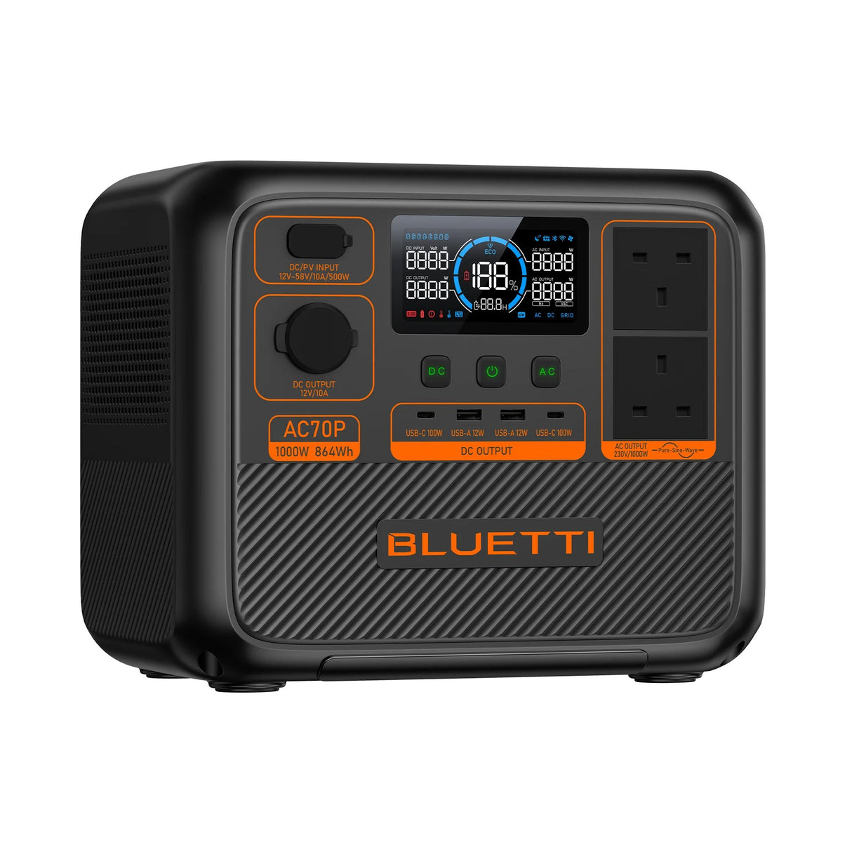 BLUETTI AC2P Portable Power Station 230Wh 300W Kenya