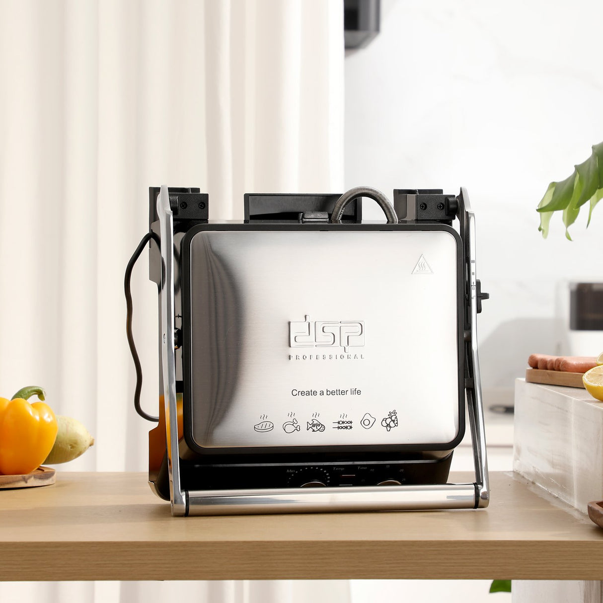 DSP Electric Grill Plate 2200W Non-Stick Adjustable Thermostat Kenya