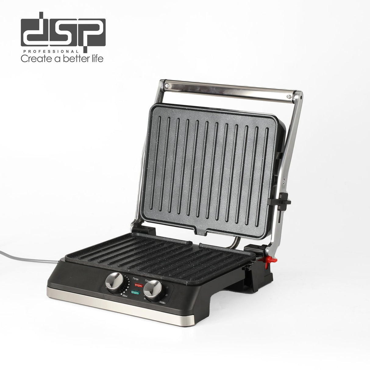 DSP Electric Grill Plate 2200W Non-Stick Adjustable Thermostat Kenya