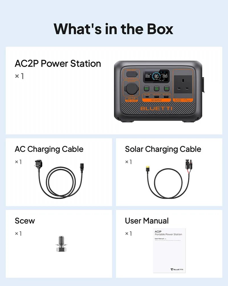 BLUETTI AC2P Portable Power Station 230Wh 300W Kenya