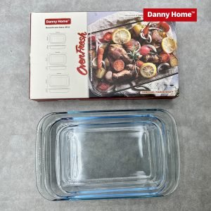 Danny Home Rectangular Baking Pan Set (3 Sizes)