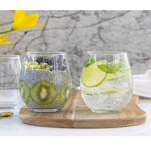 Danny Home 6-Pieces Short Glasses 345ml